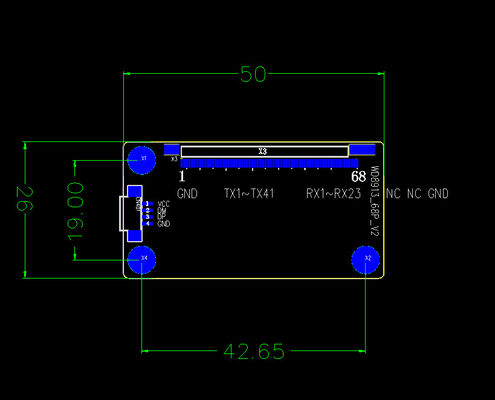 ILITEK2511 Touchscreen-Controller mit IIC-Schnittstelle