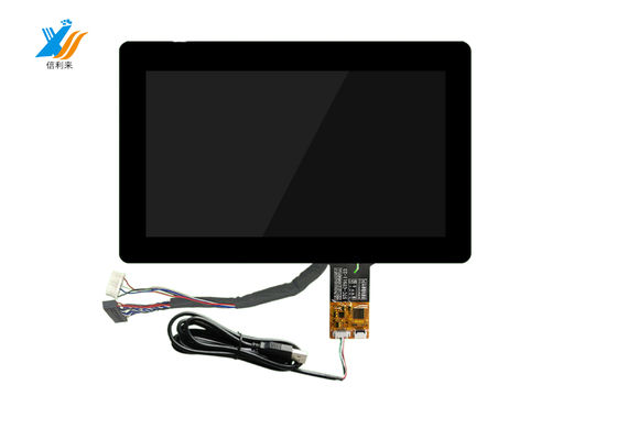 Staubdicht 10,1 Zoll interaktives LCD-Touchscreen-Panel Wasserdicht mit LED-Treiber