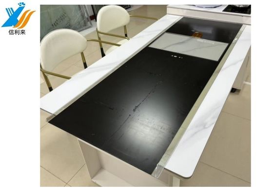 Anpassbarer LED-Touchscreen Smart Mirror mit verschiedenen Betriebssystemen G+G-Struktur wasserdicht für Smart Home Bad