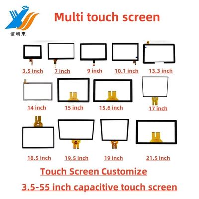 Personalisierte projizierte kapazitive Touch-Panel 14 Zoll mit USB-Schnittstelle wasserdicht öldicht Anti-UV AR AG AF