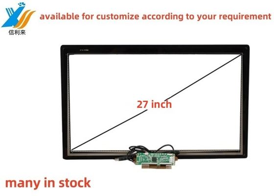 27 Zoll Multi-Touch projizierte kapazitive (PCAP) Touch-Bildschirm Panel anpassbar Touch-Monitor wasserdicht öldicht Pen touch Anti-UV LCD-Display Tablet PC