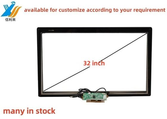 32" 10-Punkte projizierte kapazitive GG Touch Screen Panel mit COB-Verbindung Anti-UV AR AG AF anpassbar für kommerzielle medizinische Induktion