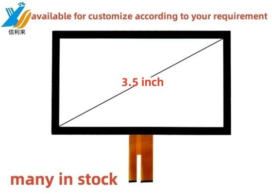 3.5 Zoll anpassbares PCAP-Touchscreen-Panel mit wasserdichtem Öldichtem Anti-UV-Stift-Touchhandschuh-Touch für Tablet-PC-Spiele-Lernmaschine