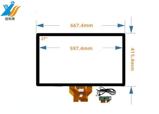 27 Zoll Kapazitiver Touchscreen mit USB-Schnittstelle für industrielle Mensch-Maschine-Schnittstellen