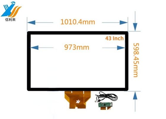 43" Multi-Touch-kapazitiver Touch-Panel mit BOE-Monitor anpassbar LG IC für interaktive Videowand HMI Bildung Selbstbedienung Kiosk Tabletten Kasse POS