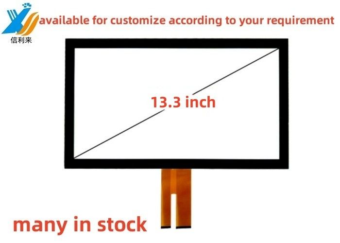 13.3 Zoll Multi Touch projiziert Kapazitiv (PCAP) GG Touchscreen-Panel wasserdicht öldicht Pen Touch LCD Display LED Monitor AR AG AF angepasst für Tablet PC medizinische Ausbildung ATMS Transport