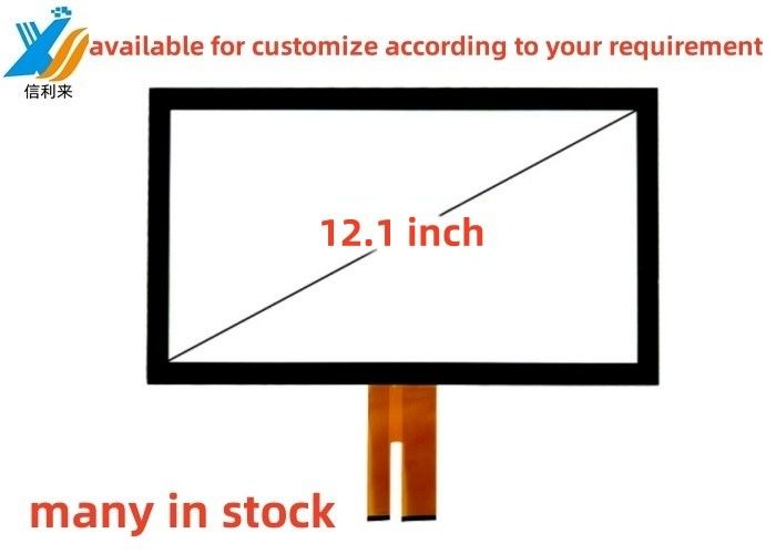 12.1 Zoll Multi-Touch-Projizierte Kapazitive (PCAP) GG GFF Touchscreen-Panel Wasserdicht Öldicht Stift Touch angepasst LCD-LED-Display-Monitor AR AG AF für Tablet PC Industrie medizinische Bildung Bankwesen