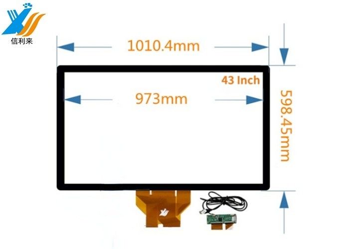 43" Multi-Touch-kapazitiver Touch-Panel mit BOE-Monitor anpassbar LG IC für interaktive Videowand HMI Bildung Selbstbedienung Kiosk Tabletten Kasse POS