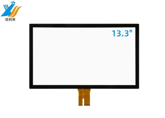 13.3-Zoll-kapazitiver GG-Touchscreen-Panel mit USB/IIC-Schnittstelle Anpassung öldicht AR AG AF Anti-UV für industrielle medizinische Ausbildung