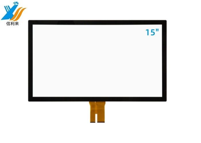 15 Zoll G + G Multi-Touch-Bildschirm-Panel mit kapazitiver Technologie angepasst wasserdicht öldicht für Geldautomaten Bildung Smart Home